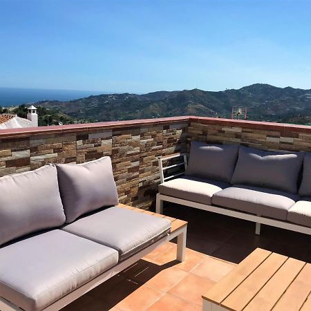 Leyre'S House - Terrace & Sun Villa Frigiliana Exteriör bild
