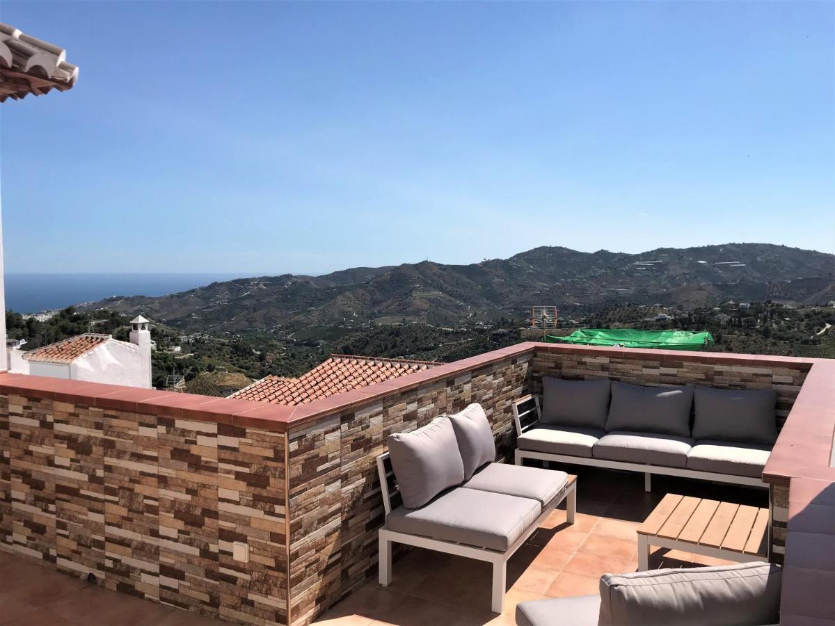 Leyre'S House - Terrace & Sun Villa Frigiliana Exteriör bild