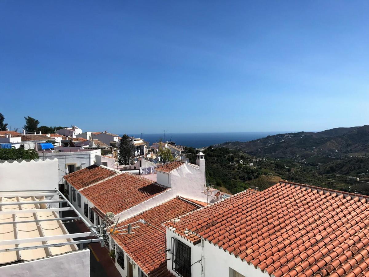 Leyre'S House - Terrace & Sun Villa Frigiliana Exteriör bild